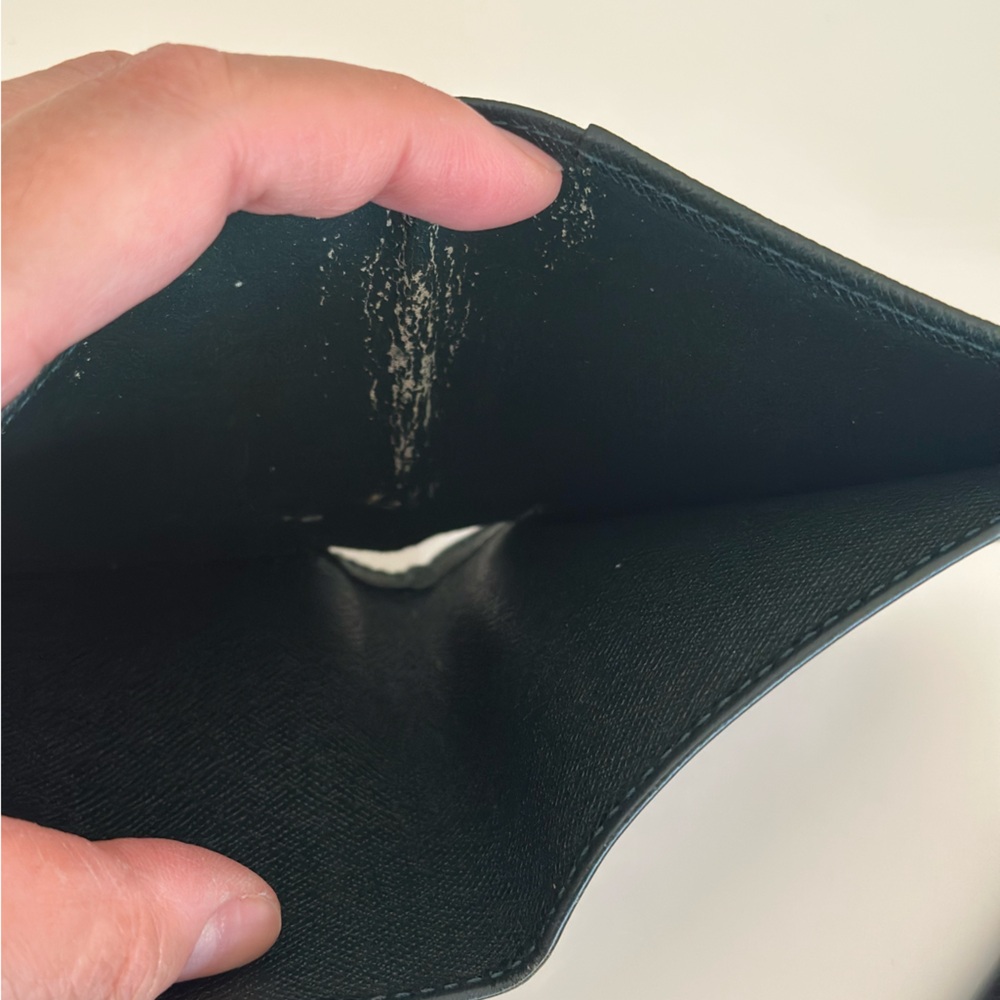 Louis Vuitton Dark green Leather Wallet - Picture 9 of 11